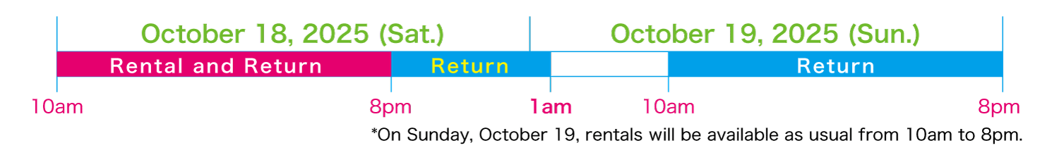 Saturday, October 18, 2025 Naniwa Yodogawa Fireworks Festival Yukata Rental Schedule